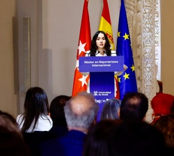 Intervención de Cinthia Piñeiro, representante de los alumnos