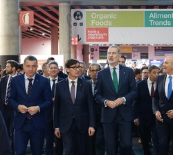 Don Felipe inaugura el Salón Internacional de la Alimentación y Bebidas