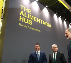 Don Felipe ha visitado el área “The Alimentaria Hub”