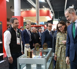 Don Felipe durante su visita a “Alimentaria 2026”