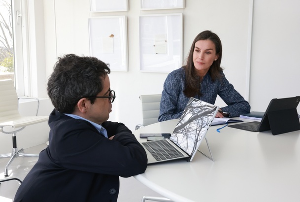 Su Majestad se interesó por la situación de los proyectos del Real Patronato sobre Discapacidad