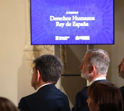 Su Majestad el Rey preside la entrega de la X edición del Premio de Derechos Humanos Rey de España