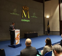 Intervención del presidente de la Fundación CODESPA durante la ceremonia de entrega