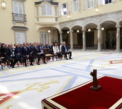 Lectura del acta del jurado del X Premio Enrique V. Iglesias al Desarrollo del Espacio Empresarial Iberoamericano