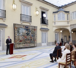 Don Felipe se dirigió a invitados y representantes del ámbito empresarial iberoamericano