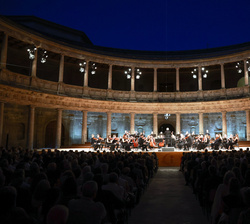 Vista del concierto “Wolfgang Amadeus Mozart” en el Palacio de Carlos V