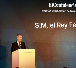 Don Felipe durante su intervención