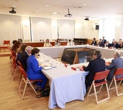 Reunión del Patronato de la Residencia de Estudiantes, presidida por Doña Letizia
