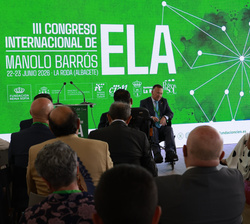 Intervención de Antonio Izquierdo, paciente de ELA