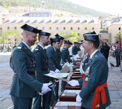 Entrega de los Reales Despachos a la XLVI promoción de suboficiales de la Guardia Civil