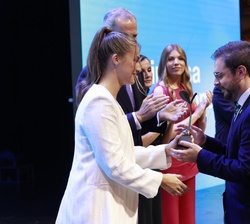 S.A.R. la Princesa de Asturias hace entrega del Premio Princesa de Girona Internacional 2026 a José Eduardo Méndez