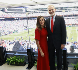 Don Felipe y Doña Letizia en el palco desde el que pudieron presenciar la final de la Copa Mundial de Fútbol 2026.