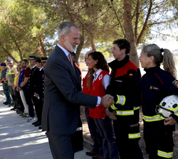 Su Majestad el Rey recibió el saludo de responsables de unidades operativas en el exterior