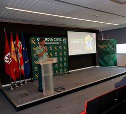 Intervención del coronel jefe de la CiberComandancia de la Guardia Civil, Jorge Juan Pérez Rodríguez