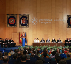 Don Felipe presidiendo la ceremonia de Apertura del Curso Universitario 2026-2027.