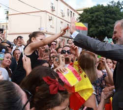 Don Felipe y los niños