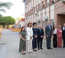 Visita de los Reyes al Colegio de Educación Infantil y Primaria Pintor Eduardo Morillas
