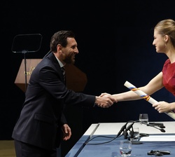 Su Alteza Real la Princesa de Asturias hace entrega del Premios Princesa de Asturias de los Deportes a Leo Messi