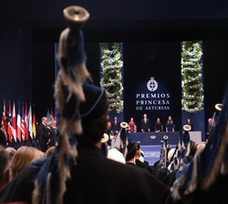 Cierre de la ceremonia de entrega de los Premios Princesa de Asturias 2026