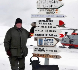 El Rey, en la Antártida. 17 de enero de 2004