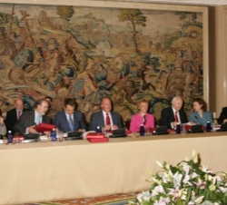 Don Juan Carlos presidió la reunión anual