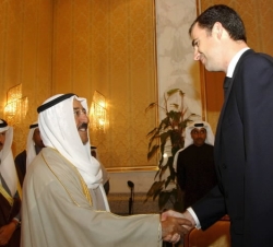 El Príncipe presenta sus condolencias al Primer Ministro de Kuwait