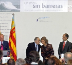 Presentación de las actividades de la Fundación "Mar sin Barreras". Valencia, 15 de marzo de 2006