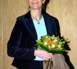La Infanta Elena en la sede de la Fundación ONCE