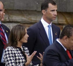 El Príncipe de Asturias, en el Congreso colombiano