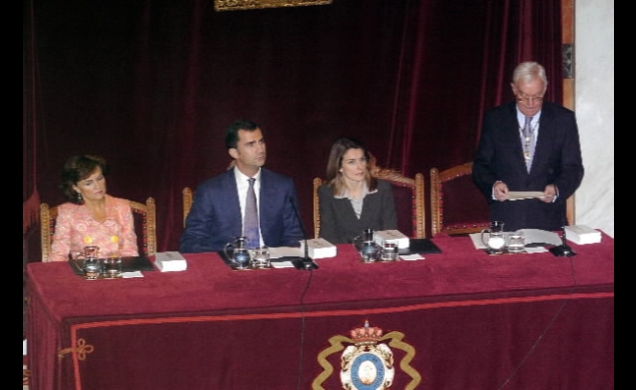 Los Príncipes de Asturias presiden la presentación de la edición popular de "El Quijote"