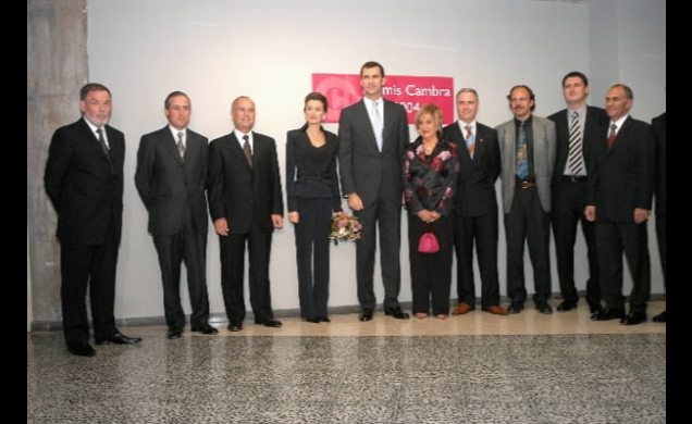 Los Príncipes de Asturias en la entrega de los Premios de la Cámara de Comercio de Manresa